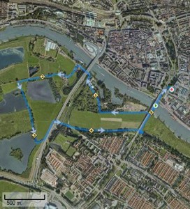 Rustige Duurloop Meinerswijk 13-12-2010